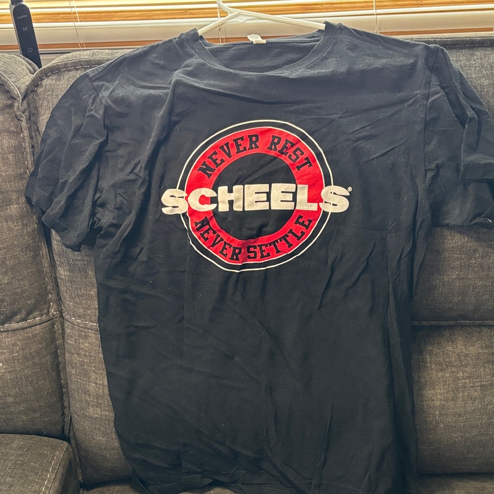 Black Graphic Tee for Men